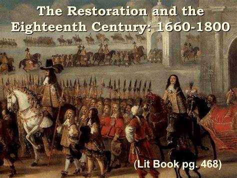 THE RESTAURATION